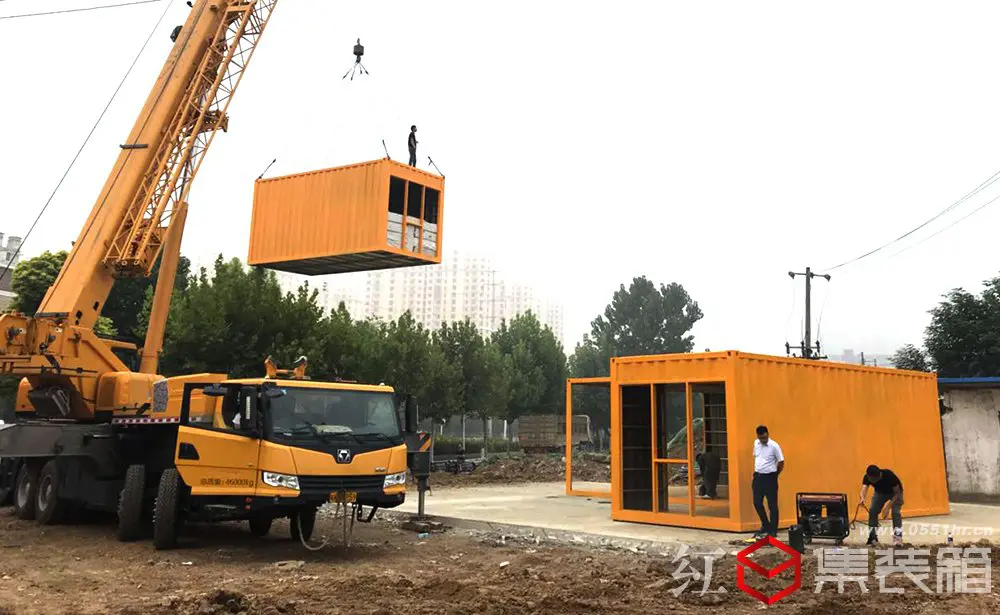 泰和印象集装箱售楼部设计施工