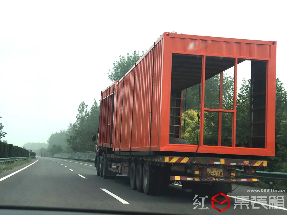 泰和印象集装箱售楼部设计施工