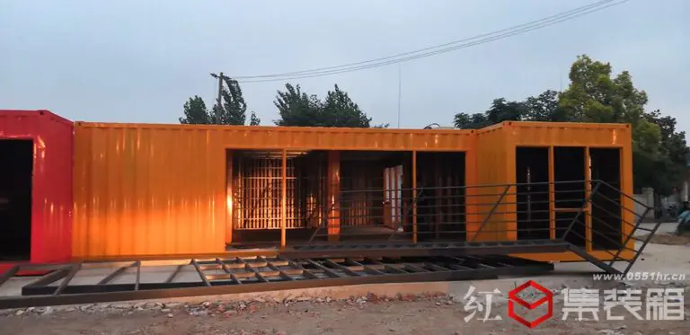 泰和印象集装箱售楼部设计施工