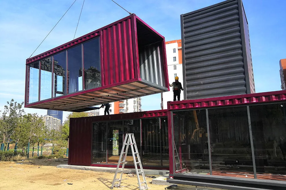 和顺紫悦府集装箱接待中心设计施工