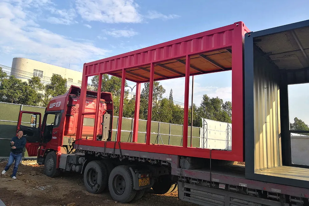 六安振兴国御府集装箱售楼部设计施工