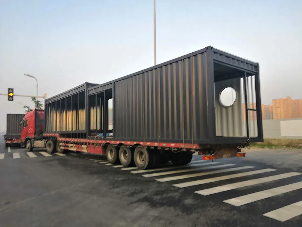 皖创雍龍府集装箱售楼部设计施工