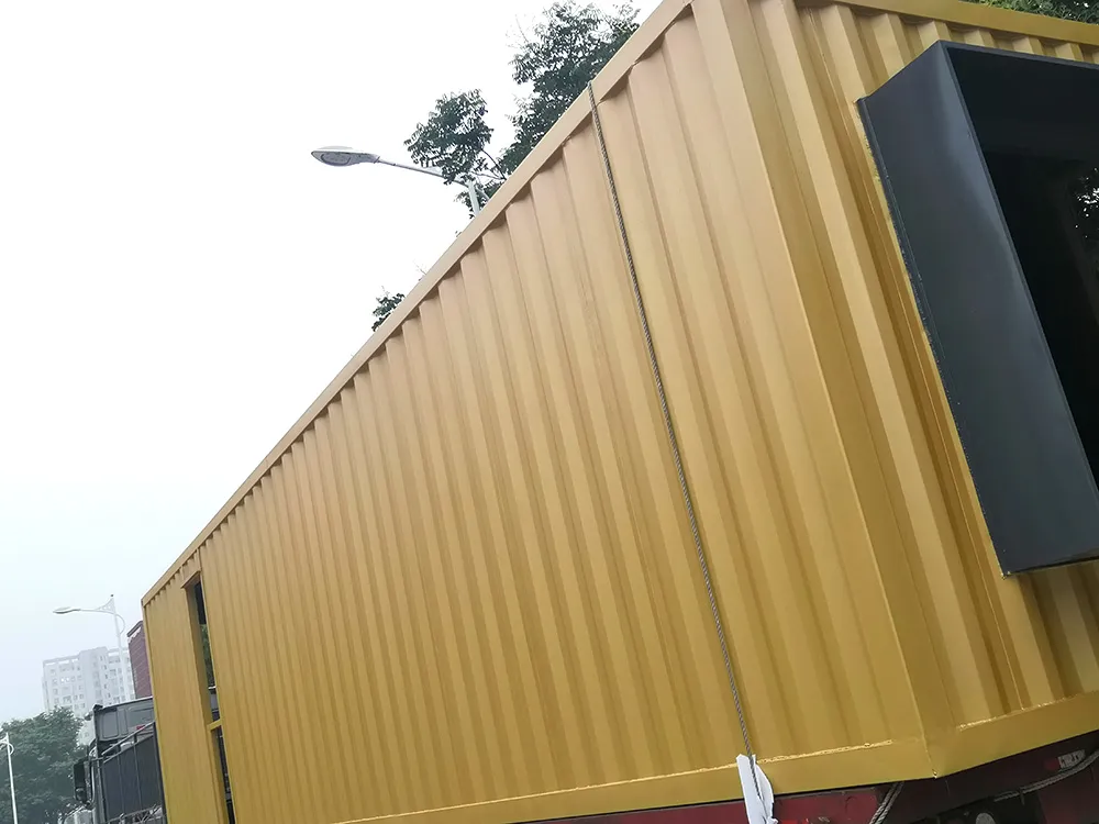 北京城房龙熙庄园集装箱售楼部设计施工