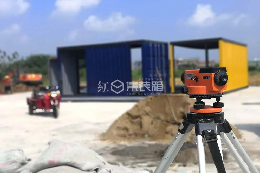 绿地未来城集装箱售楼部设计施工