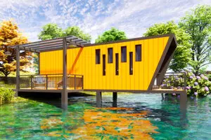 济南名山集装箱民宿设计施工