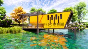 济南名山集装箱民宿设计施工