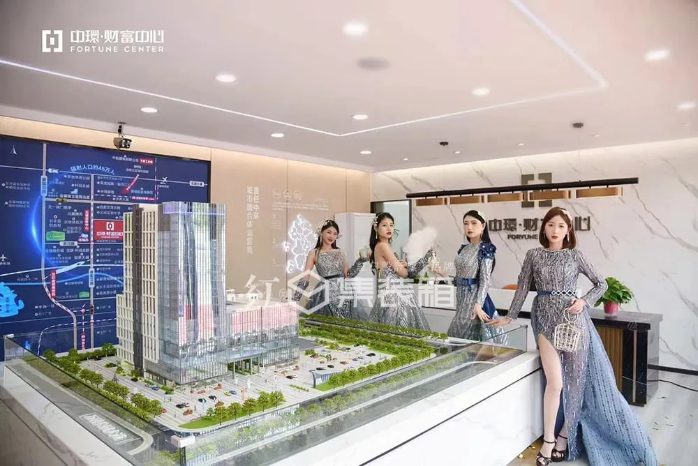 中环财富广场集装箱售楼部展厅设计施工