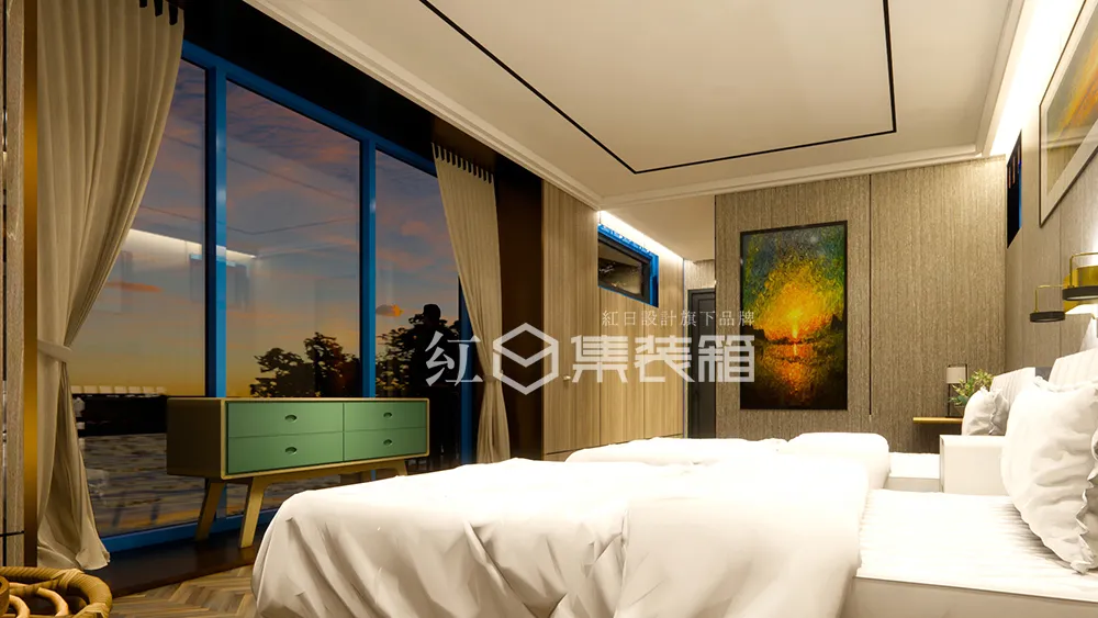 湖南漳州集装箱民宿酒店设计施工