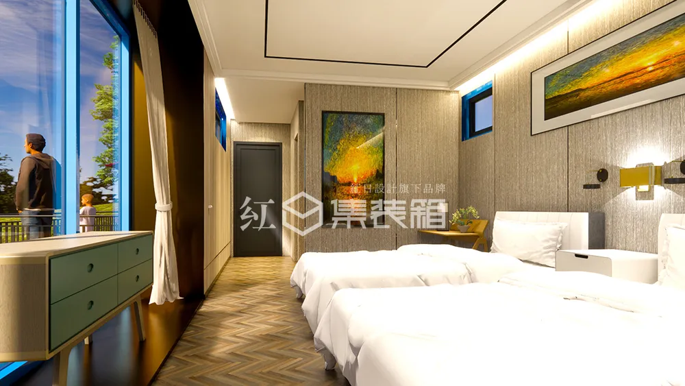 湖南漳州集装箱民宿酒店设计施工