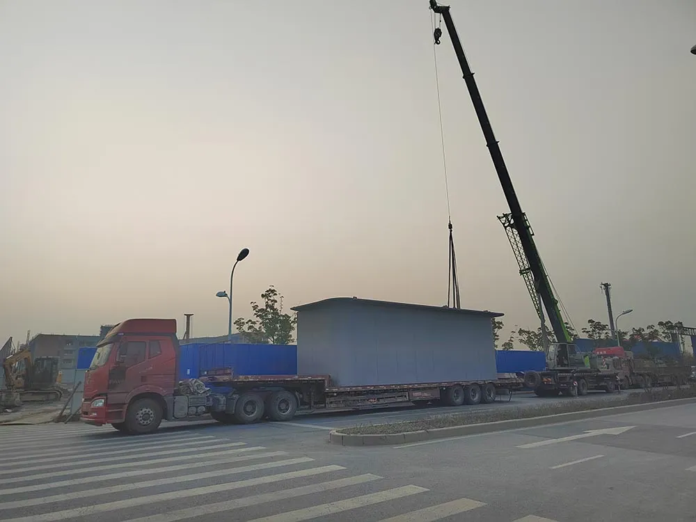 远大九璟湾模块化展厅设计施工