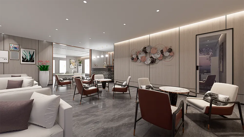 伟星项目临时售楼部城市展厅接待中心