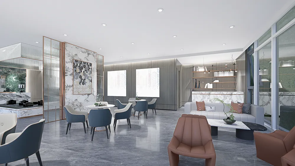 山东绿城售楼部接待中心