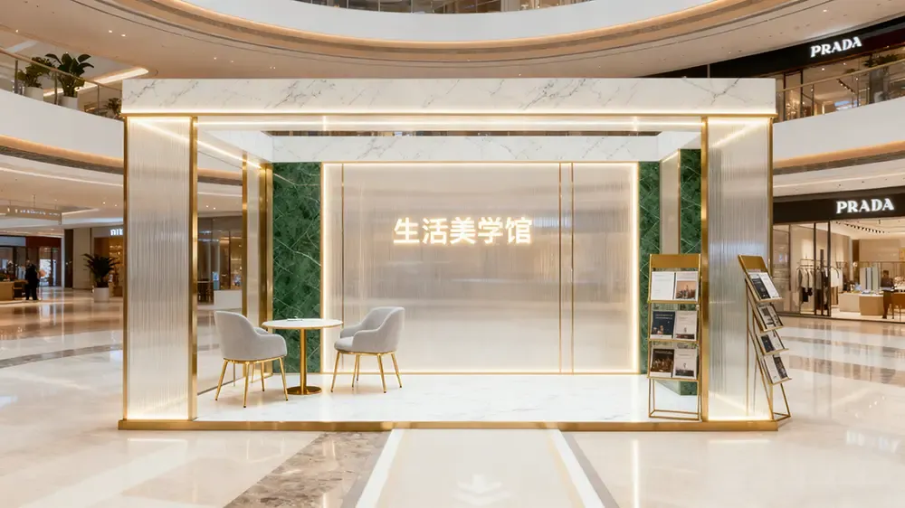 万象城生活美学馆展台展厅设计施工