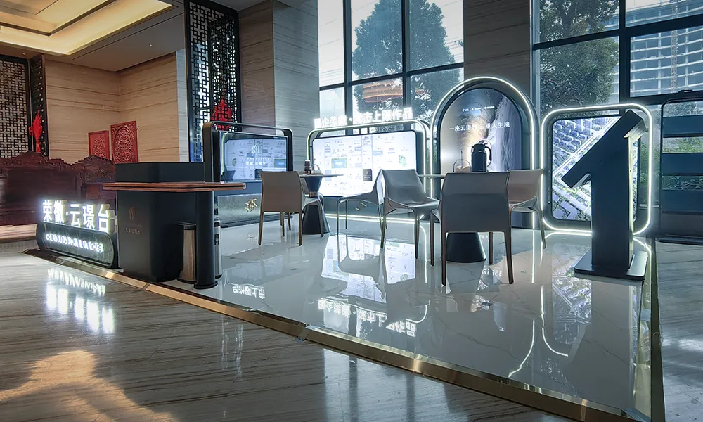 荣徽云璟台城市展厅设计施工