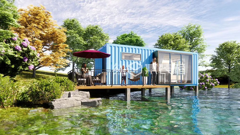 湖南漳州集装箱民宿酒店设计施工