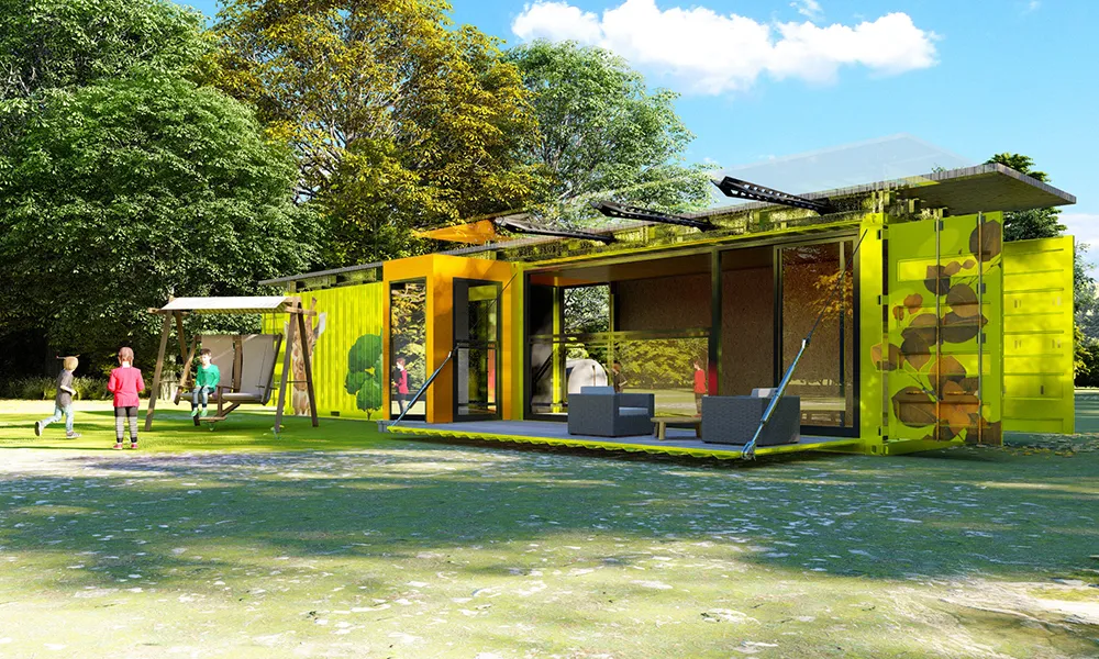 郑州植物园集装箱快闪店设计制作