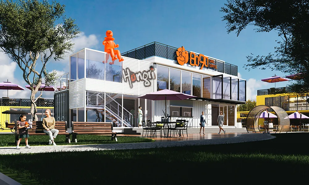 山东枣庄集装箱酒店设计施工