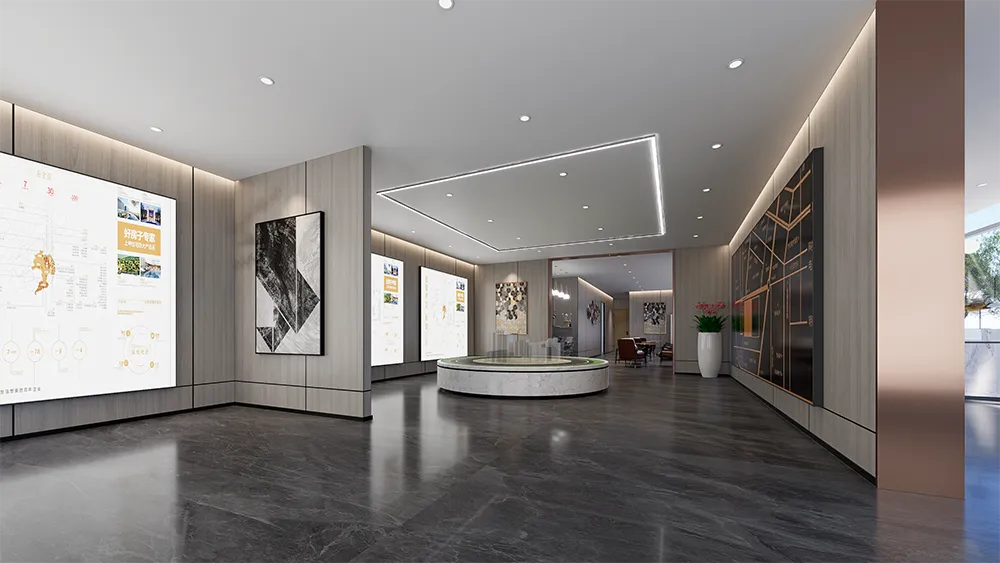 伟星项目临时售楼部城市展厅接待中心