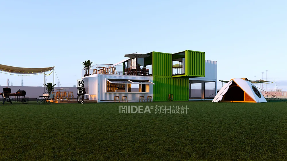 南岭公园集装箱驿站设计施工